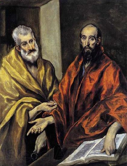 GRECO, El Saints Peter and Paul France oil painting art